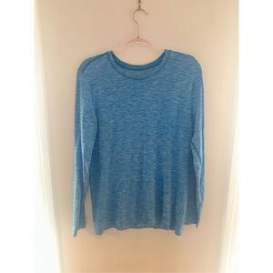 Men's Lululemon Mental Vent Long Sleeve Tshirt Blue Medium